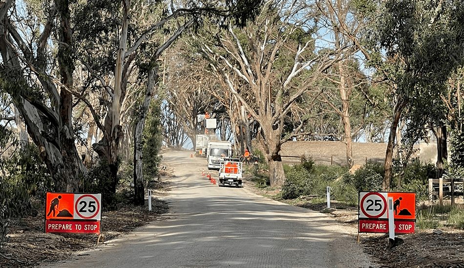 Bushfire arboriculture works in the Adelaide Hills - Urbans